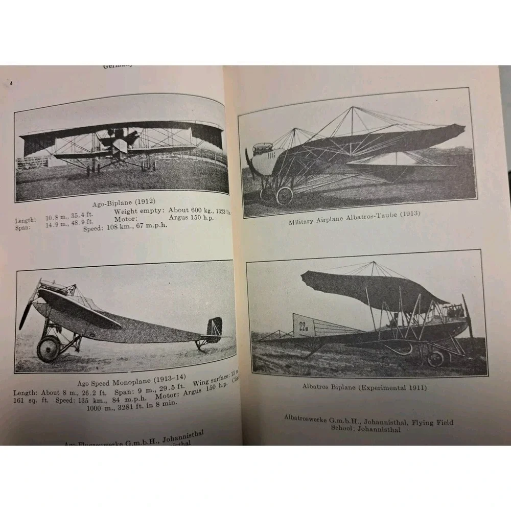 VTG‎ Military Aircraft First World War Book Limited Collectors Edition RARE